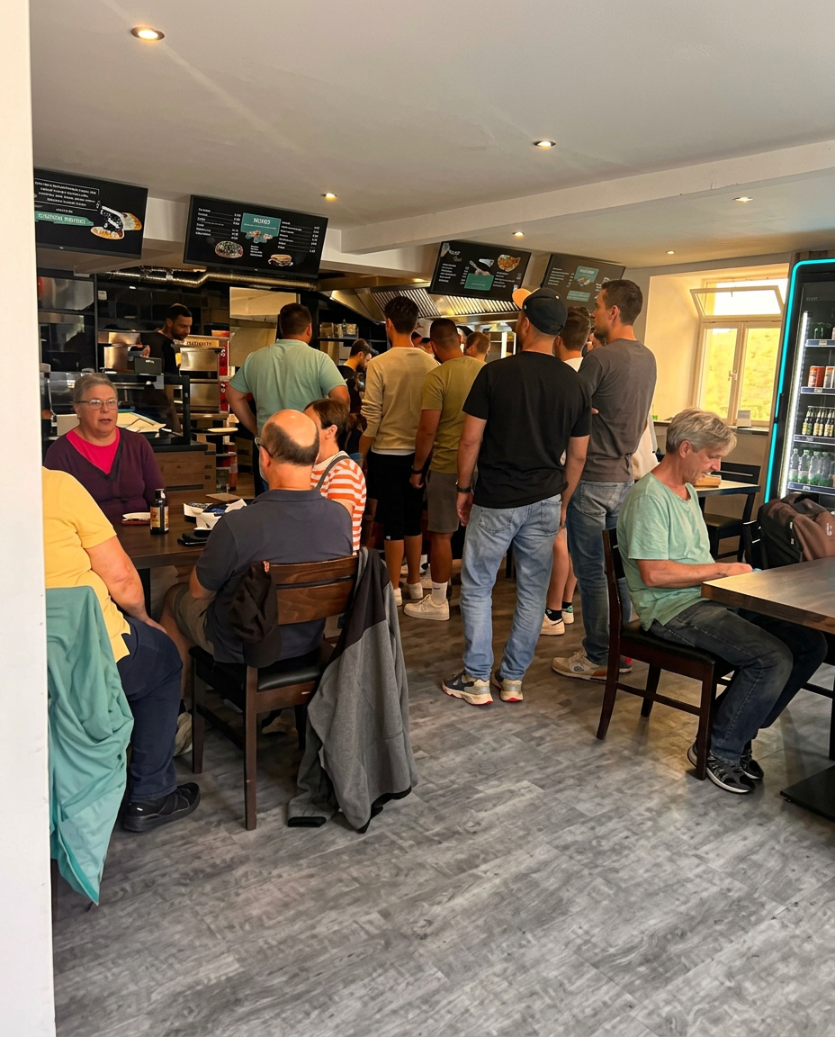 Gäste im Restaurant Tasty Riviera